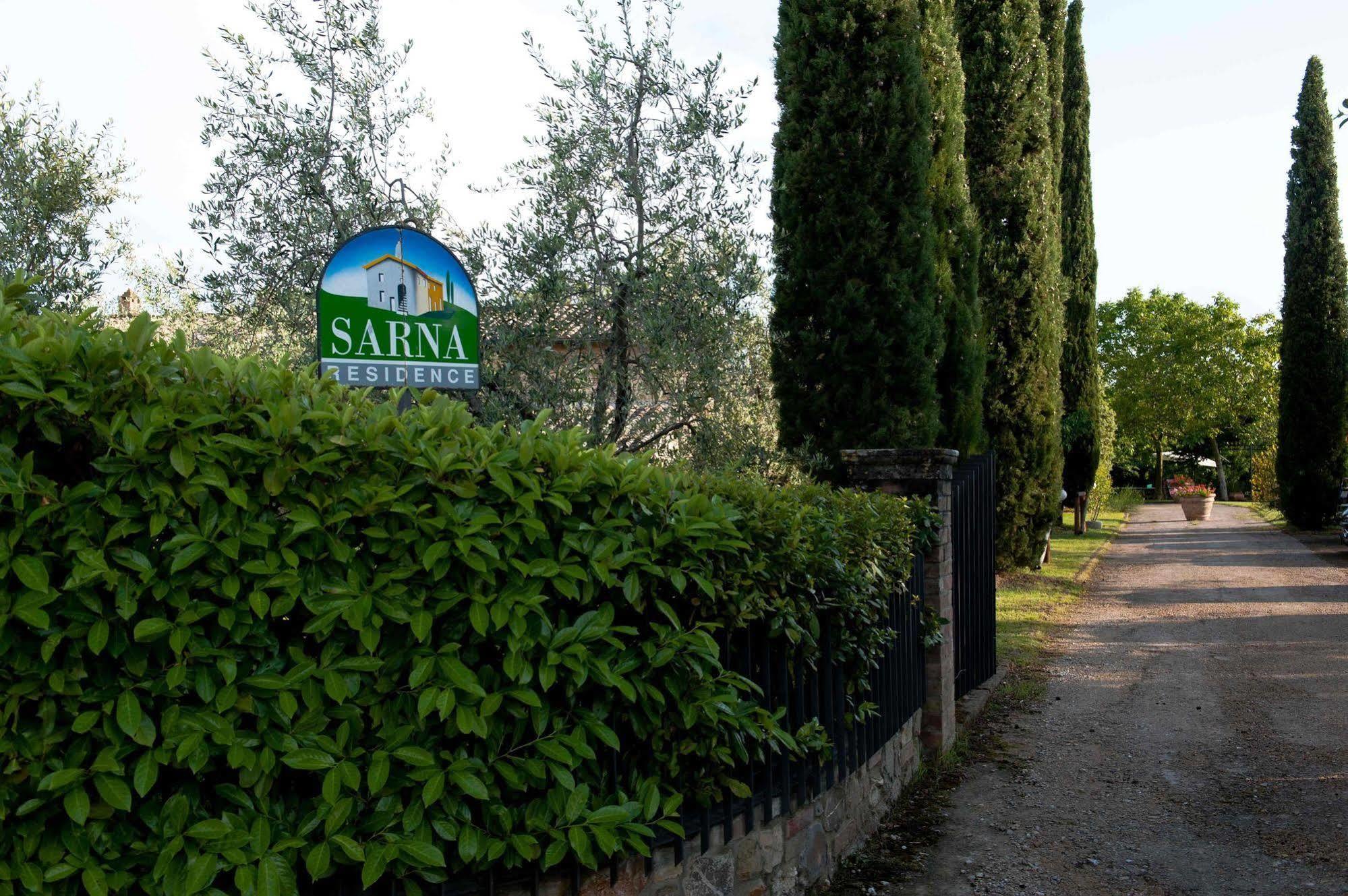Sarna Residence San Quirico dʼOrcia Dış mekan fotoğraf
